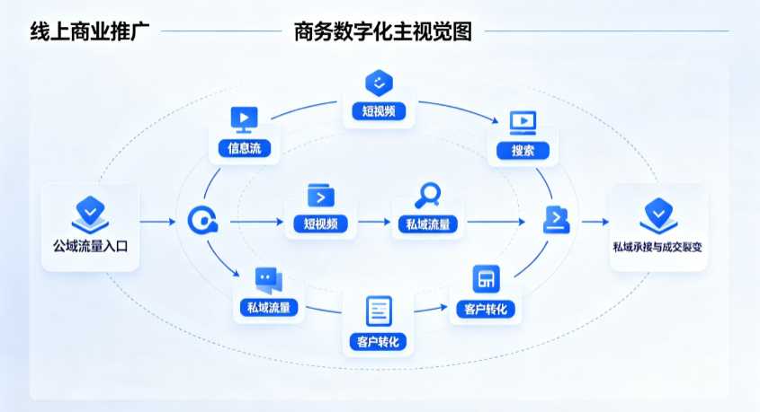 临洮县线上商业推广怎么做？全域流量闭环搭建与低成本转化实战指南